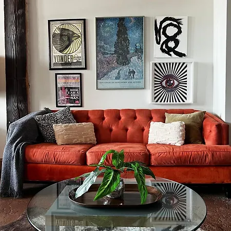 420 Friendly Boho Loft Downtown King Suite Free Parking